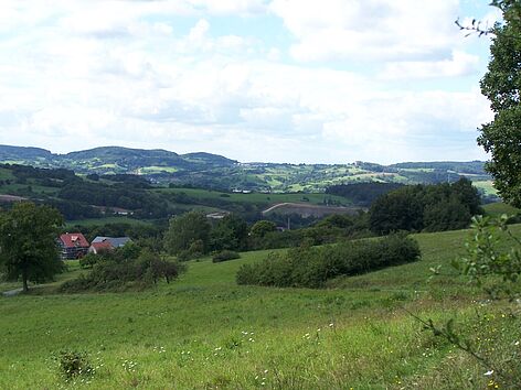 Blick bei Waldaschaff