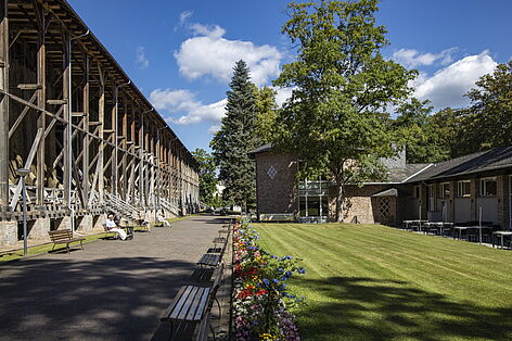 Kurpark mit Gradierwerk Bad Orb