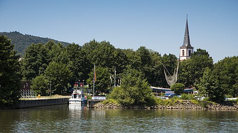 Kirchtrum Perspektive Sendelbach