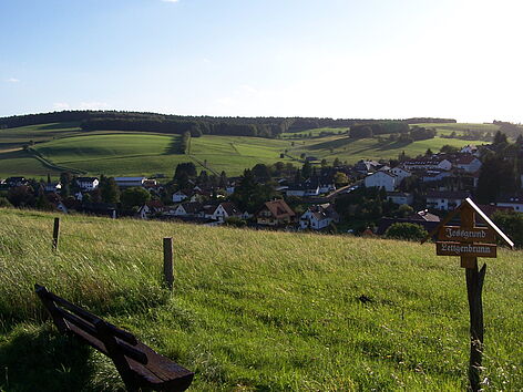 Blick auf Lettgenbrunn